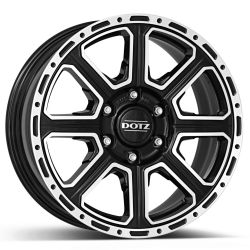 Janta aliaj DOTZ 4x4 Kalahari dark 8.00x18 6/139,70/34/100,1
