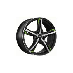 Janta aliaj RONAL R62 Green JBMFC 7.5x17 5x110 ET33 65,1