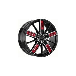 Janta aliaj RONAL R67 Red Left JBFC 8x19 5x112 ET30 66,5