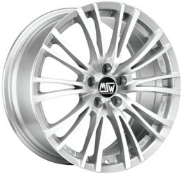 Janta aliaj MSW 20-5 Silver Full Polished 8x18 5x108 ET38