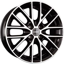 Janta aliaj BORBET BS4 Black Polished 7x16 4x108 ET27 65,1