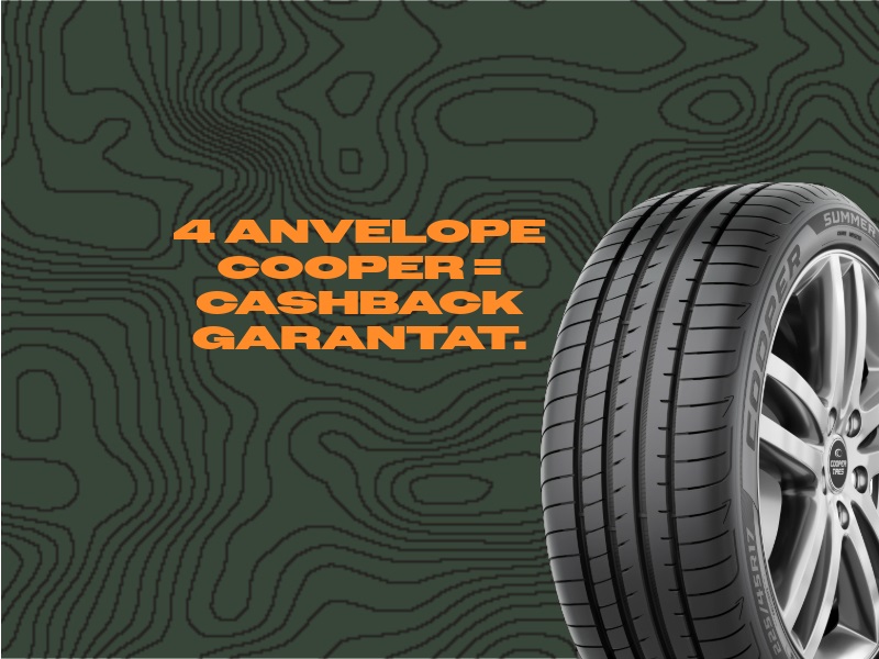 Promoție la anvelopele vara si all season  Cooper - cashback - Articole anvelope iarna, vara, all season